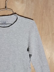 Jachs MFG Thermal Waffle Knit Shirt Gray Long Sleeve Men’s Size M