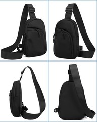 Small Crossbody Bag, Travel Sling Bag Waterproof Chest Purse For Women Men Li…