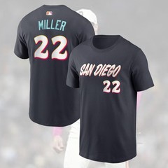 HOT NEW! Mason Miller #22 San Diego Padres 2025 Name & Number Fan Gifts