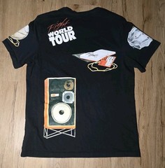 Nike Jordan Flight World Tour Graphic T-Shirt Men’s Large Black Jumpman