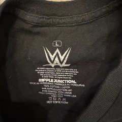WWE Ripple Junction Rhea Ripley Double Sided Graphic T Shirt Black Mens Size L