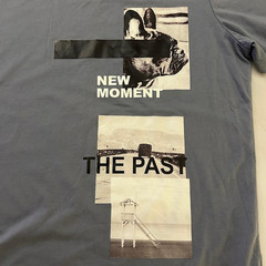 Men’s /Adult Graphic T-Shirt cotton-blend fabric Gray M