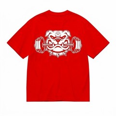 Gym Shirt Weightlifting Barbell Graphic Tee Bodybuilding Fitness Workout