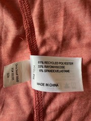 Orvis Men’s DriCast Coral Short-Sleeve Crew T-Shirt UPF 50+ Large EUC