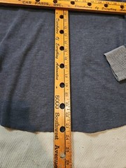 Crane Shirt Mens XL BLUE Thermal Base Layer Waffle Knit Casual Tee Top
