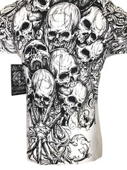 Xtreme Couture by Affliction Men’s T-Shirt ACCUSER Skull Biker