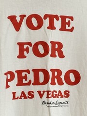 Vote For Pedro Las Vegas 2016 Napoleon Dynamite T Shirt Size Large