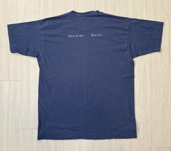 Vintage 90s New York City Ballet ‘Atlas’ Promo Shirt XL Rockefeller Art Deco NYC