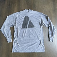 US ARMY GREY LONG SLEEVE PT SHIRT IPFU PHYSICAL TRAINING REFLECTIVE TSHIRT MED