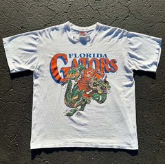 Remake Florida Gators Retro T shirt Rare design white tee S-5XL