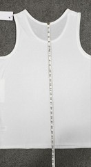 Men’s Sleeveless Tanks T Shirts LARGE White 4 PACK Goodfellow Round Neck Stretch