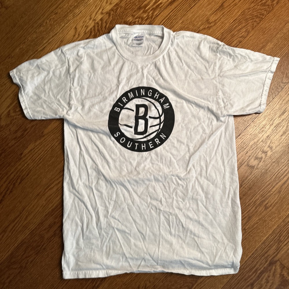 Birmingham Southern Basketball T-Shirt Mens Medium Panthers White Alabama