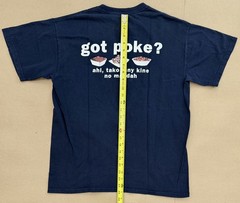 Got Poke? Hawaii t-shirt, Medium, Navy Blue