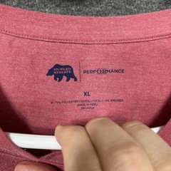 Onward Reserve University of Georgia Bulldogs Performance Shirt Men XL light red
