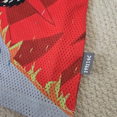 Mr 1991 Inc & Miss Go Tupac Shakur 2Pac Basketball Vest Red Multicolour Mens M/L