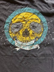 Vintage 1991 Metallica Brockum T Shirt Made USA Skull Graphic Medium Rare