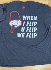 Dairy Queen Gray Employee Shirt Size XL Too Many Blizzard Treats Not Enough Time