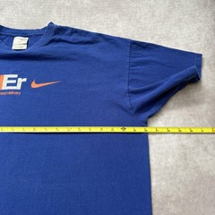 Vintage Nike Parody Shirt Mens XL Blue Basketball Funny Skate