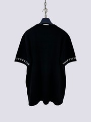 Louis Vuitton LV Monogram Short Sleeved Cotton Crewneck T-Shirt Black Size M