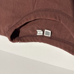 Uniqlo U Crew Neck Short Sleeve Tt Shirt Reddish Brown