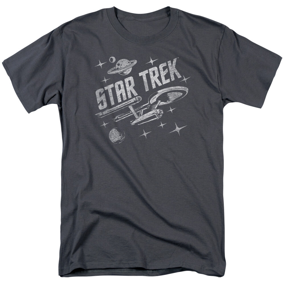 Star Trek TOS “Through Space” T-Shirt or Sleeveless Tank – to 5X