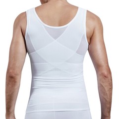 Gynecomastia Compression Vest Shirts Men Tank Top Slimming Body Shaper Underwear