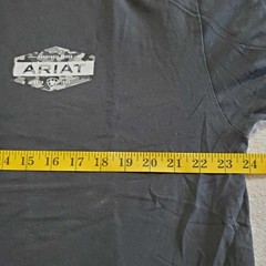 Ariat Mens XL T Shirt By Buckle Work Wear Black