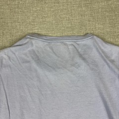 Polo Ralph Lauren Shirt Mens L Blue Tagless Crewneck Slim Fit Logo Jersey Tee