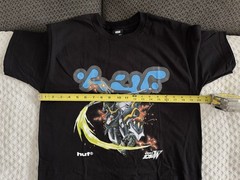 2x HUF Mobile Suit Gundam Wing Deathscythe Heavy Arms Schematics T-Shirt Medium
