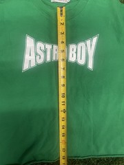 RARE Vintage Y2K 3D Astro Boy Tezuka Mighty Atom Cropped Tee Size M