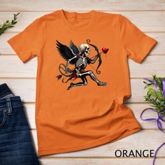 Gothic Valentine A Skeletal Cupid Strikes Funny T-Shirt Unisex T-shirt
