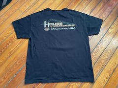 Vintage House of Harley Davidson 105th Anniversary T Shirt Milwaukee Men XL 2001