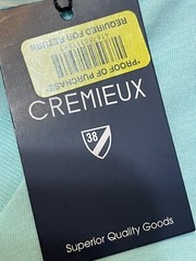 NWT Cremieux size XL blue short sleeve v-neck pullover shirt mens