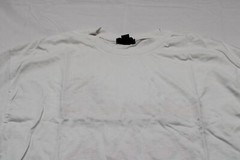 New Look Men’s Paradise Short Sleeve Crew Neck T-Shirt JM3 White Large NWT