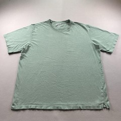 Duluth Trading Co T-Shirt Mens XL Green Relaxed Fit Longtail Blank Distressed