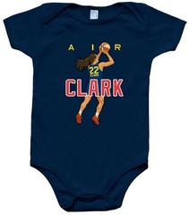 Caitlin Clark Air Fever Creeper Romper One Piece BABY