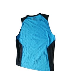 Combine Mens Shirt .size 22.Color Blue And Black .polyster Spandex