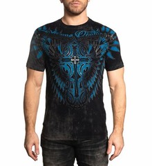 XTREME COUTURE by AFFLICTION Men’s T-Shirt ULTIMATE GLORY Biker MMA