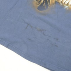 Rare VTG UNIVERSAL STUDIOS HOLLYWOOD Terminator 2 3D T Shirt 90s 2000s Blue SZ L