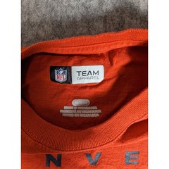 Mens Orange Denver Broncos NFL Team Apparel T Shirt Size Medium