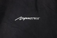 Vintage 90s Mens XL Faded Spell Out Asymmetric Web 3D Video Producer T-Shirt