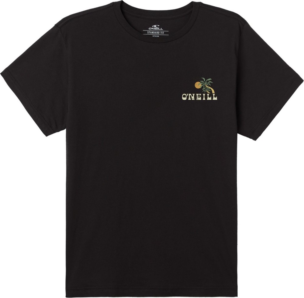 O’Neill Castaway SS T-Shirt – Black – New