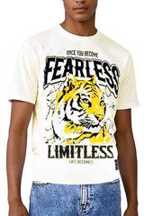 Victorious Men’s Casual Puff Print Fearless Tiger Graphic T-shirt TS7562