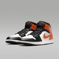 Air Jordan 1 Mid ‘Starfish/Black’ – Starfish/White/Sail/Black – 10.5