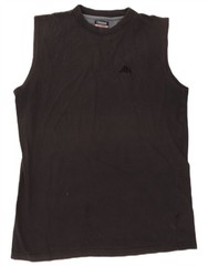 Kappa Mens Vest Top XL Black Cotton BV10