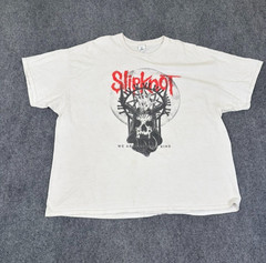 Slipknot We Are Not Your Kind 2019 Tour T Shirt Mens White Short Sleeve Size XL