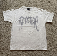 Revenge – White “Chain” Tee Men’s Size Large Crewneck 100% Authentic 2019 RARE