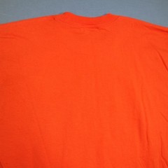 VTG Bayside T-Shirt XL Orange Blank Heavy Weight 100% Cotton Short Sleeve USA