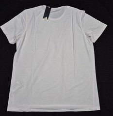 Adidas Mens OWN THE RUN Shirts S/S Training White Blackr- Jersey Jogging IK7436