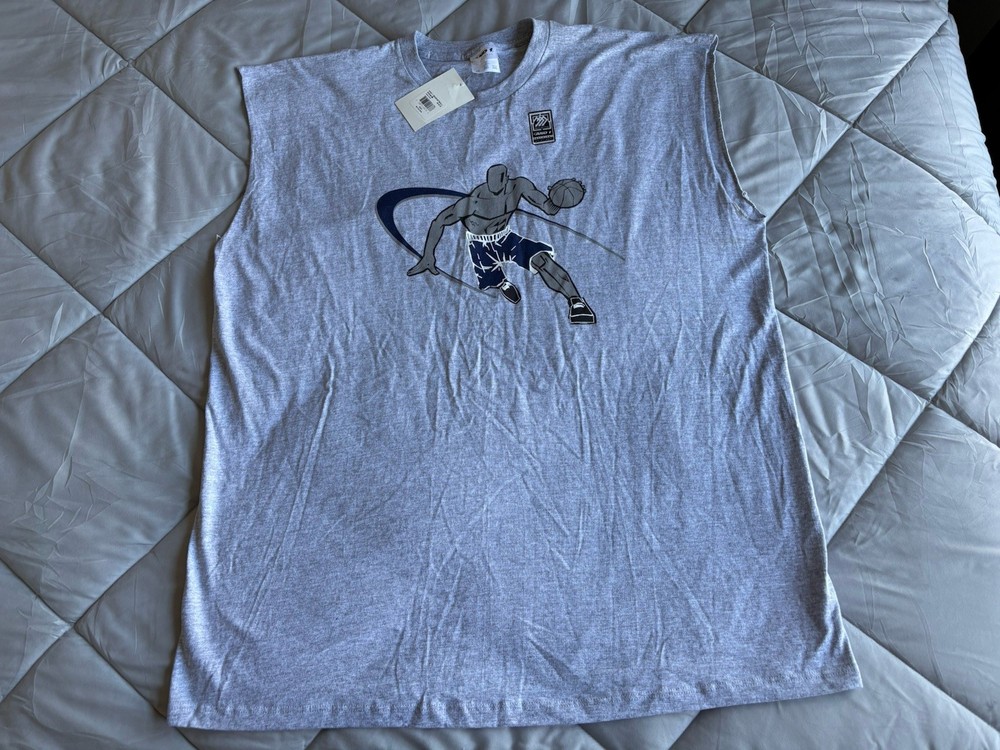 Vintage 90’s And1 Baller Sleeveless Tee Size 2XL NWT USA